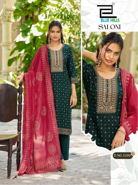 Blue hills saloni 3pcs kurtis wholesale suppliers